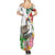 Aloha Hawaii Nene Goose Family Matching Summer Maxi Dress and Hawaiian Shirt Tropical Flowers Watercolor Stylized - Polynesian Pride