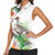Aloha Hawaii Nene Goose Women Sleeveless Polo Shirt Tropical Flowers Watercolor Stylized - Polynesian Pride