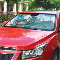 Aloha Hawaii Shaka Nene Goose Auto Sun Shade Surfing Take It Easy - Polynesian Pride