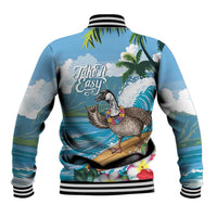 Aloha Hawaii Shaka Nene Goose Baseball Jacket Surfing Take It Easy - Polynesian Pride