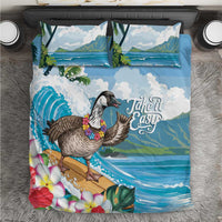 Aloha Hawaii Shaka Nene Goose Bedding Set Surfing Take It Easy - Polynesian Pride