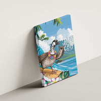 Aloha Hawaii Shaka Nene Goose Canvas Wall Art Surfing Take It Easy - Polynesian Pride