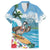 Aloha Hawaii Shaka Nene Goose Family Matching Summer Maxi Dress and Hawaiian Shirt Surfing Take It Easy - Polynesian Pride