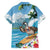 Aloha Hawaii Shaka Nene Goose Family Matching Summer Maxi Dress and Hawaiian Shirt Surfing Take It Easy - Polynesian Pride