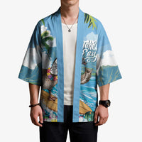 Aloha Hawaii Shaka Nene Goose Kimono Surfing Take It Easy - Polynesian Pride