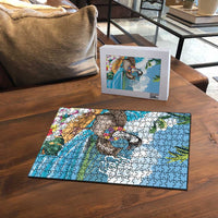 Aloha Hawaii Shaka Nene Goose Puzzle Surfing Take It Easy - Polynesian Pride