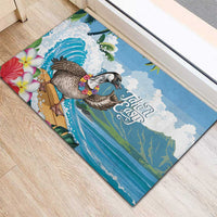 Aloha Hawaii Shaka Nene Goose Rubber Doormat Surfing Take It Easy - Polynesian Pride