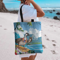 Aloha Hawaii Shaka Nene Goose Tote Bag Surfing Take It Easy - Polynesian Pride