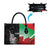 New Zealand and Wales Rugby Custom Leather Bag Aotearoa All Black Combine Welsh Dragon - Polynesian Pride