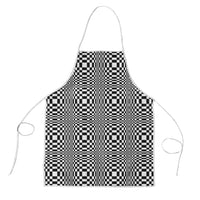 Black White Filipino Binakol Motifs Apron Mabuhay Philippines Festival Kusikus Pattern