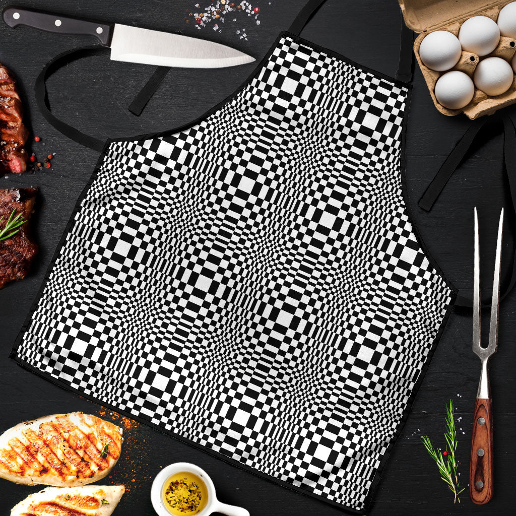 Black White Filipino Binakol Motifs Apron Mabuhay Philippines Festival Kusikus Pattern