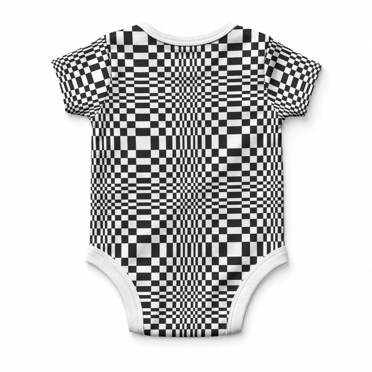 Black White Filipino Binakol Motifs Baby Onesie Mabuhay Philippines Festival Kusikus Pattern