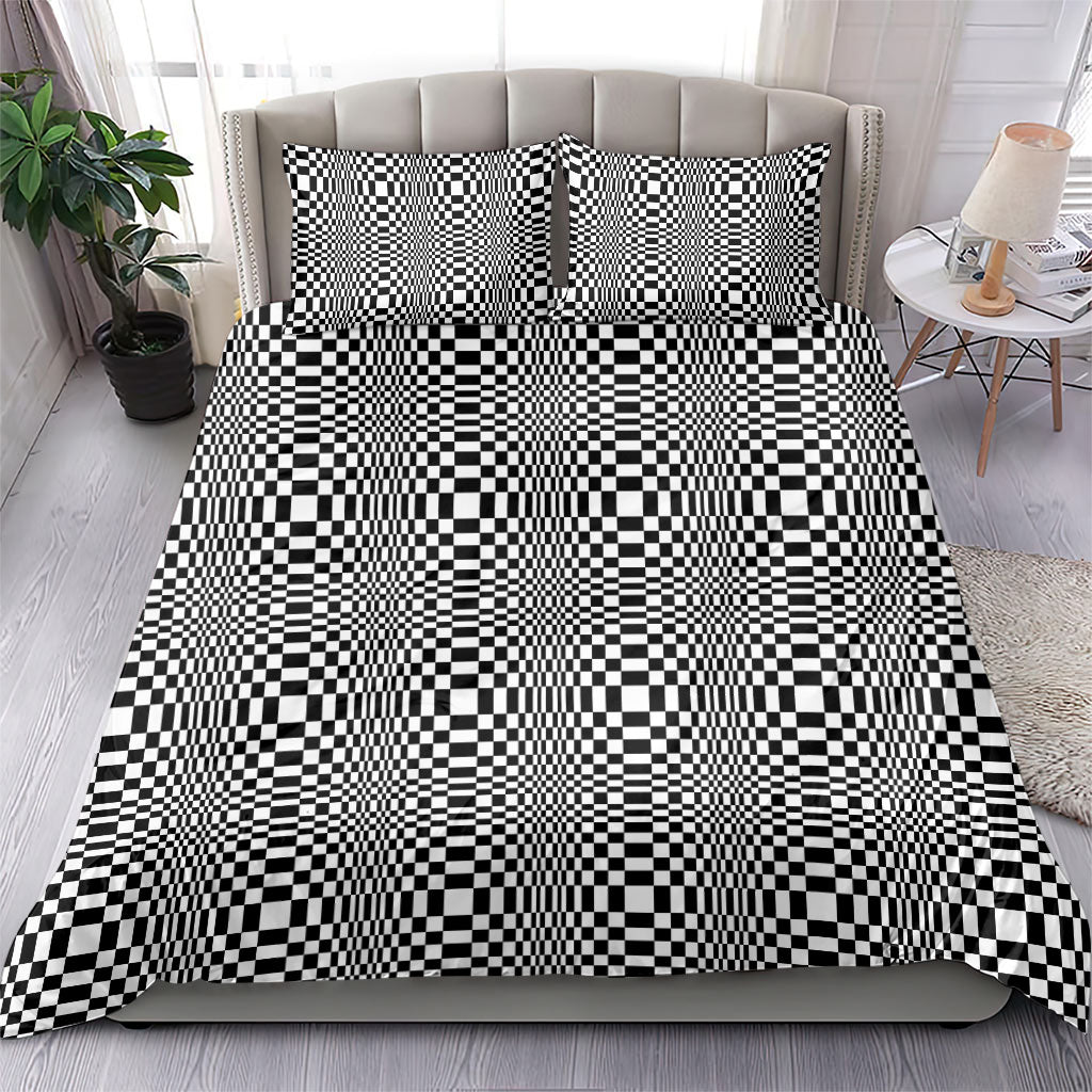 Black White Filipino Binakol Motifs Bedding Set Mabuhay Philippines Festival Kusikus Pattern