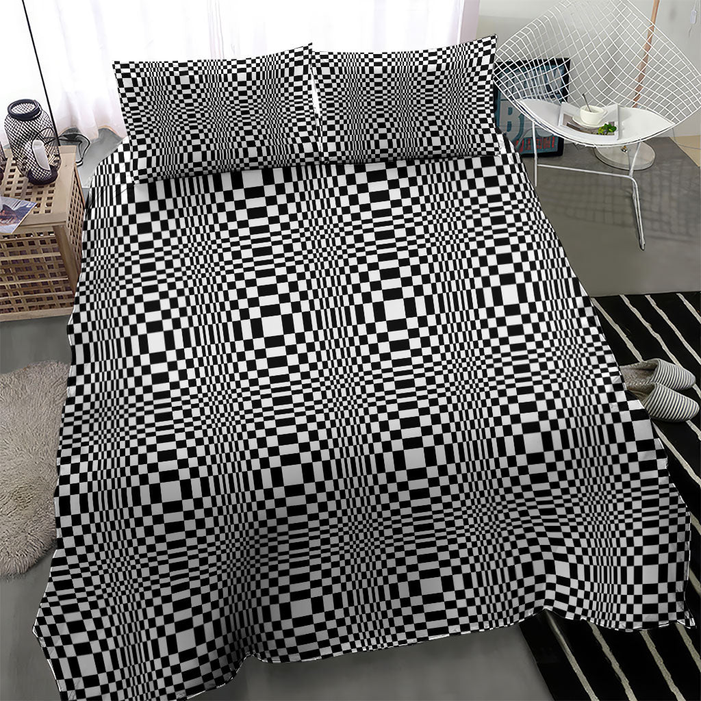 Black White Filipino Binakol Motifs Bedding Set Mabuhay Philippines Festival Kusikus Pattern