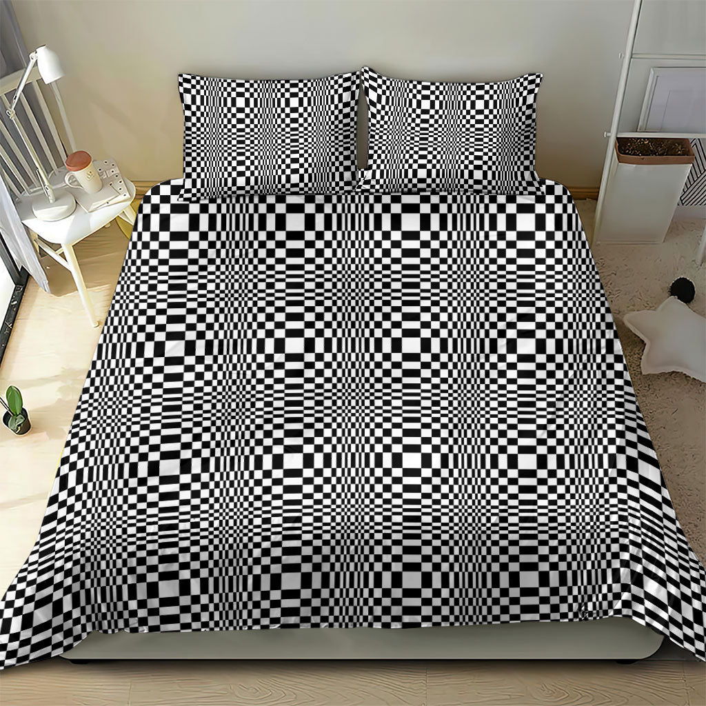 Black White Filipino Binakol Motifs Bedding Set Mabuhay Philippines Festival Kusikus Pattern