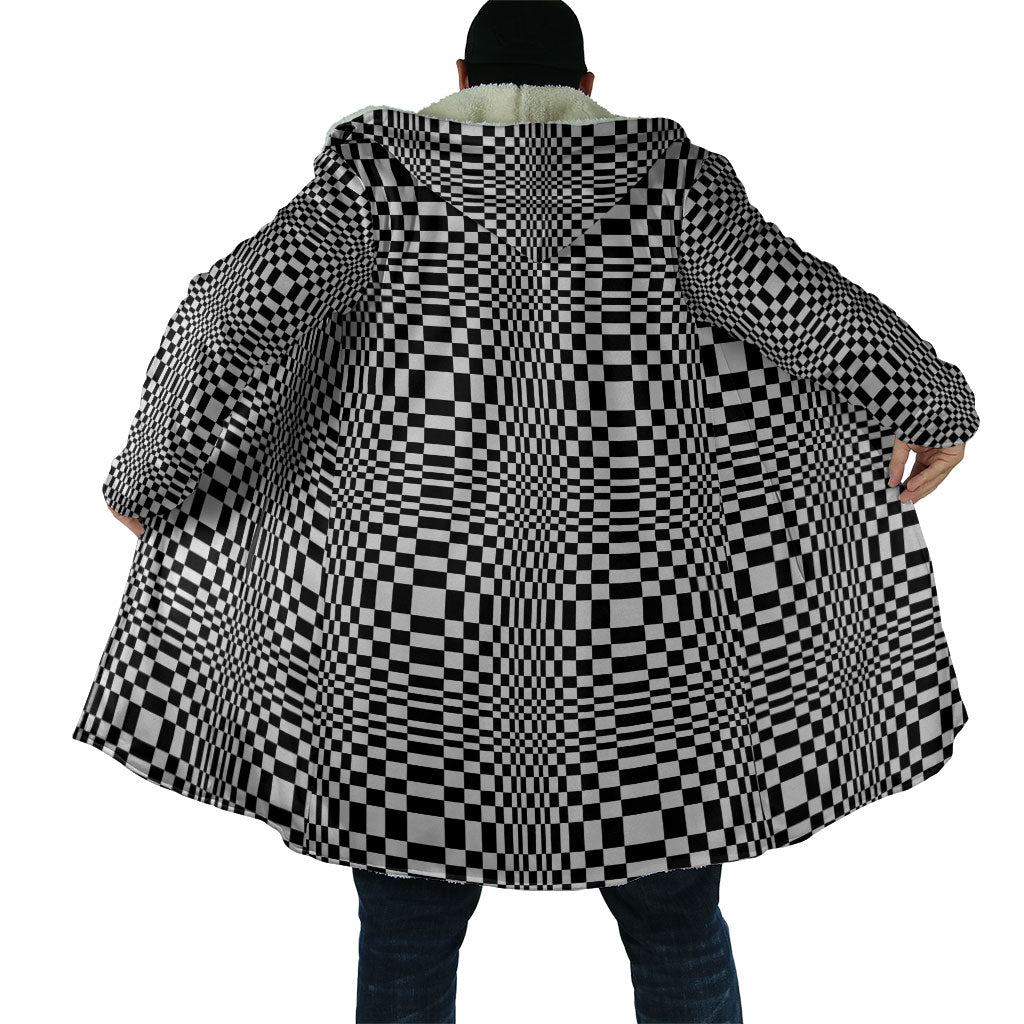 Black White Filipino Binakol Motifs Cloak Mabuhay Philippines Festival Kusikus Pattern