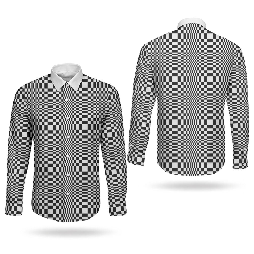 Black White Filipino Binakol Motifs Couples Matching Long Sleeve Bodycon Dress and Long Sleeve Button Shirt Mabuhay Philippines Festival Kusikus Pattern