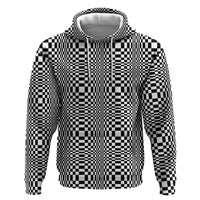 Black White Filipino Binakol Motifs Hoodie Mabuhay Philippines Festival Kusikus Pattern