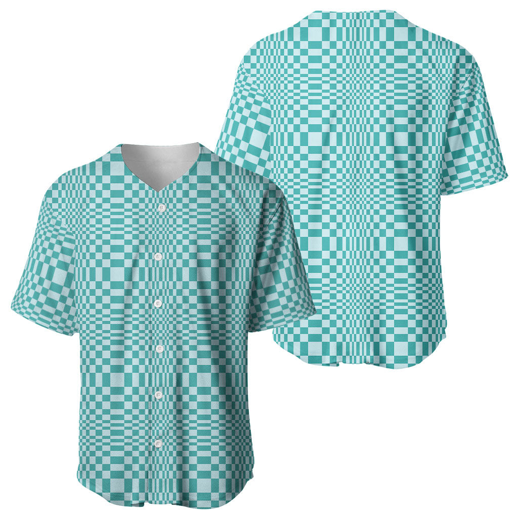 Cyan Filipino Binakol Motifs Baseball Jersey Mabuhay Philippines Festival Kusikus Pattern