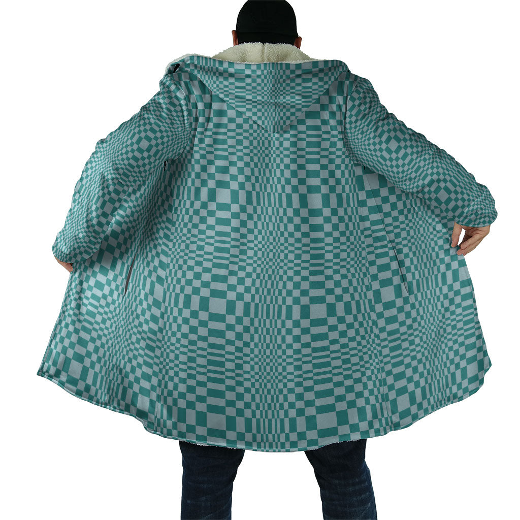 Cyan Filipino Binakol Motifs Cloak Mabuhay Philippines Festival Kusikus Pattern
