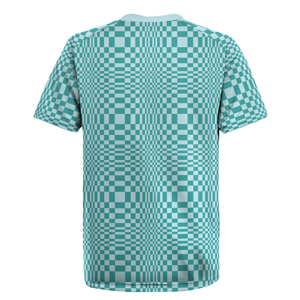 Cyan Filipino Binakol Motifs Rugby Jersey Mabuhay Philippines Festival Kusikus Pattern