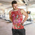 Personalized Hawaii Christmas Men Tank Top Mele Kalikimaka Chilling Shaka Santa Flamingo - Polynesian Pride