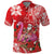 Personalized Hawaii Christmas Polo Shirt Mele Kalikimaka Chilling Shaka Santa Flamingo - Polynesian Pride