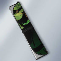 Meri Kirihimete New Zealand Auto Sun Shade Piwakawaka Koru Fern Mix Pohutukawa - Polynesian Pride