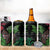 Meri Kirihimete New Zealand 4 in 1 Can Cooler Tumbler Piwakawaka Koru Fern Mix Pohutukawa - Polynesian Pride