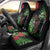 Meri Kirihimete New Zealand Car Seat Cover Piwakawaka Koru Fern Mix Pohutukawa - Polynesian Pride