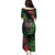 Meri Kirihimete New Zealand Family Matching Puletasi and Hawaiian Shirt Piwakawaka Koru Fern Mix Pohutukawa - Polynesian Pride