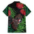 Meri Kirihimete New Zealand Family Matching Summer Maxi Dress and Hawaiian Shirt Piwakawaka Koru Fern Mix Pohutukawa - Polynesian Pride