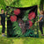 Meri Kirihimete New Zealand Quilt Piwakawaka Koru Fern Mix Pohutukawa - Polynesian Pride