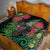 Meri Kirihimete New Zealand Quilt Piwakawaka Koru Fern Mix Pohutukawa - Polynesian Pride
