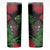 Meri Kirihimete New Zealand Skinny Tumbler Piwakawaka Koru Fern Mix Pohutukawa - Polynesian Pride