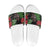 Meri Kirihimete New Zealand Slide Sandals Piwakawaka Koru Fern Mix Pohutukawa - Polynesian Pride