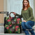 Meri Kirihimete New Zealand Travel Bag Piwakawaka Koru Fern Mix Pohutukawa - Polynesian Pride