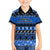 Personalised New Zealand Christmas Hawaiian Shirt Aotearoa Kiwi Meri Kirihimete Blue Version LT14 - Polynesian Pride
