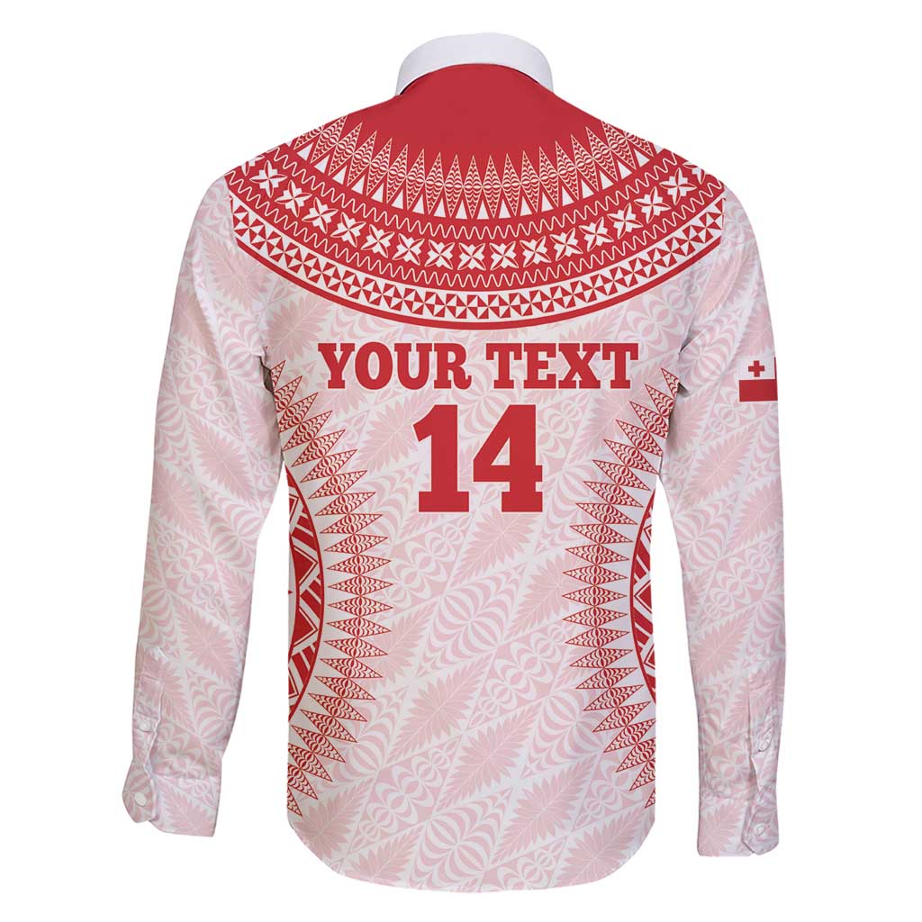 Custom Tonga Mate Maa Family Matching Short Sleeve Bodycon Dress and Hawaiian Shirt Go Champions Tongan Ngatu - White LT14 - Polynesian Pride