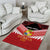 Custom Mate Maa Tonga XIII Area Rug Tongan Kupesi Ngatu - Rugby Style