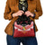 Custom Mate Maa Tonga XIII Shoulder Handbag Tongan Kupesi Ngatu - Rugby Style