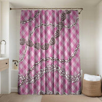 Pink Aloha Hawaii Shell Lei Bathroom Set Palaka Hebrew Cone Honey Cowrie Elegant Curves - Polynesian Pride