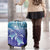 Polynesia Sea Turtle Luggage Cover Happy Valentine Day Polynesian - Dark Cyan LT14 - Polynesian Pride