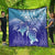 Polynesia Sea Turtle Quilt Happy Valentine Day Polynesian - Dark Cyan LT14 - Polynesian Pride