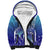 Polynesia Sea Turtle Sherpa Hoodie Happy Valentine Day Polynesian - Dark Cyan LT14 Unisex Dark Cyan - Polynesian Pride