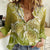 Polynesia Sea Turtle Women Casual Shirt Happy Valentine Day Polynesian - Gold LT14 Female Gold - Polynesian Pride