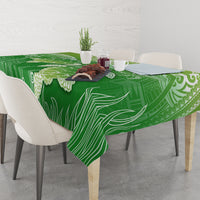 Polynesia Sea Turtle Tablecloth Happy Valentine Day Polynesian - Green LT14 - Polynesian Pride