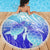 Polynesia Valentine Day Beach Blanket Polynesian Sea Turtle Turquoise Version LT14 - Polynesian Pride