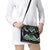 Koru Pounamu Aotearoa Shoulder Handbag Maori Paua Shell Mix Silver Fern