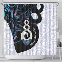 Aotearoa Pikorua Shower Curtain NZ Twist - Bond And Love